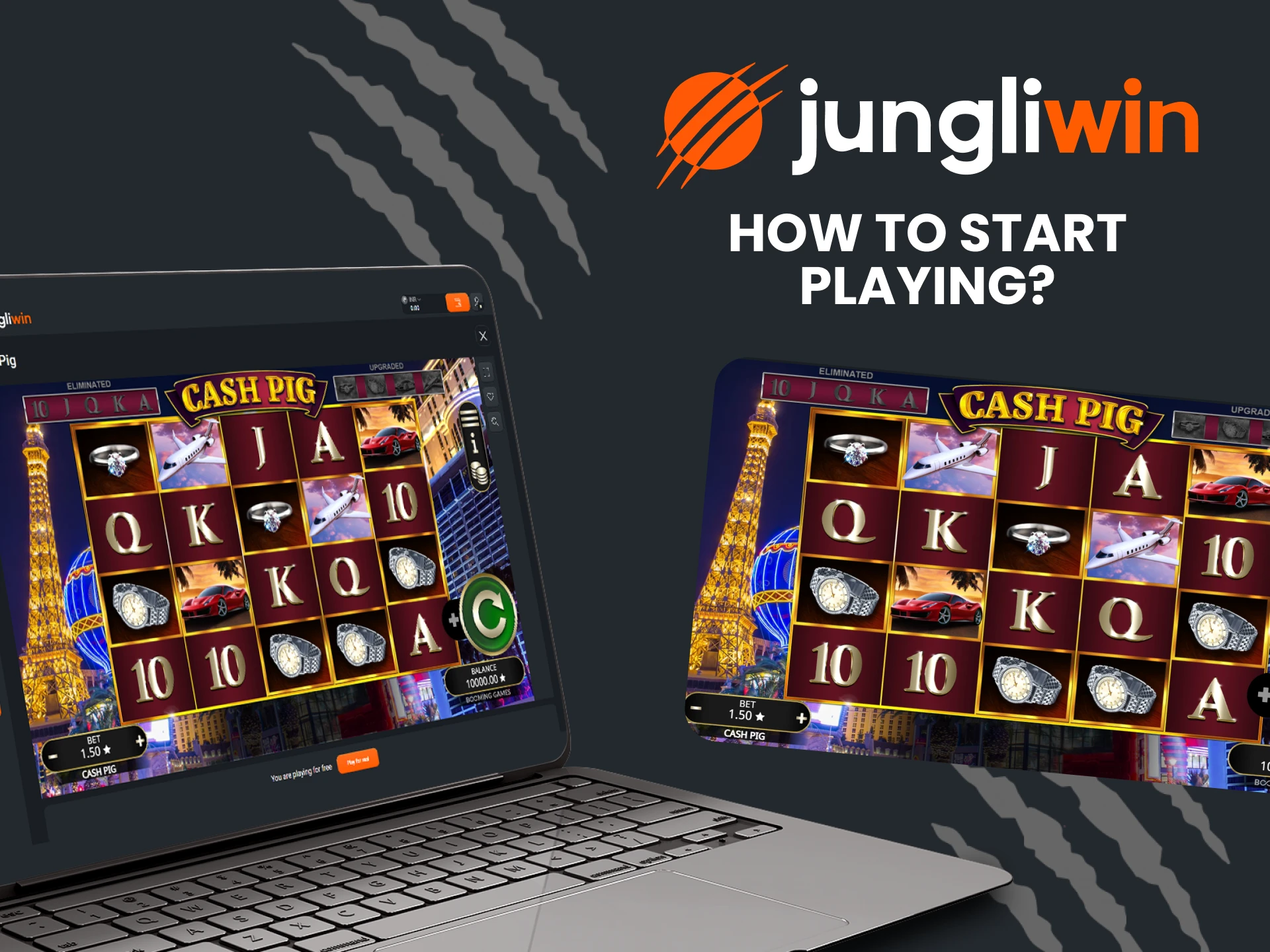 We will tell you how to start playing at Jungliwin casinos.