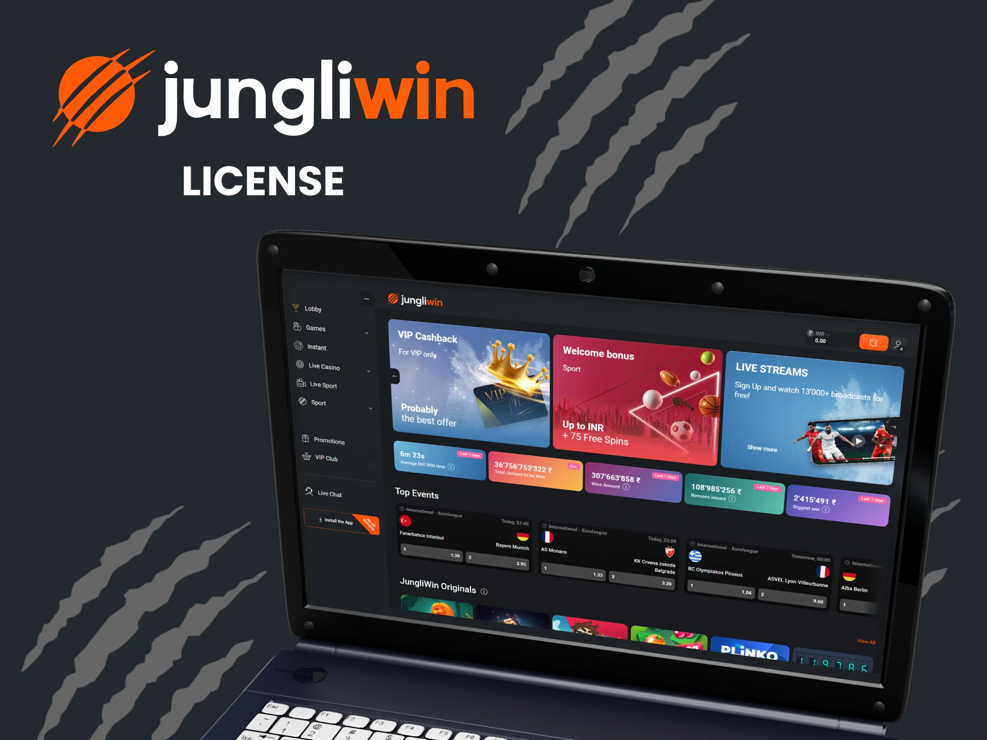 Jungliwin has a special license.